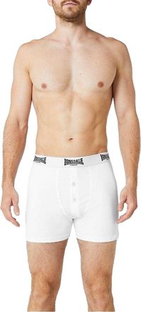 Lonsdale Boxershorts voor heren (Set van 2) (Wit)