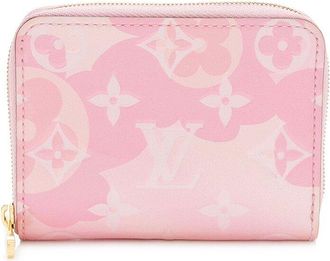 Louis Vuitton Pink Monogram Vernis Valentine Zippy Coin Purse (Authentic Pre- Loved)
