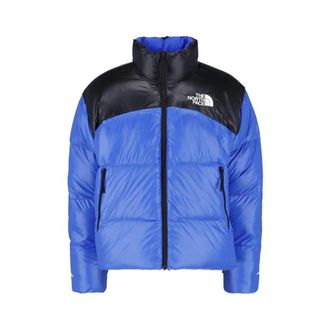 The North Face Pertex Nuptse Reversible Jacket - Heren - Sport - Blauw - Maat: M Zijde