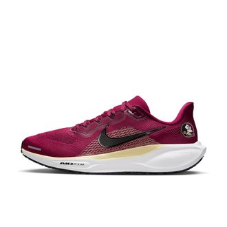 Nike Florida State Pegasus 41 Nike Mens College Road Running Shoes in Red | IB3255-600