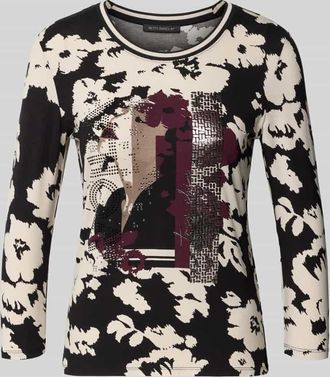 Betty Barclay T-Shirt mit 3/4-&Auml;rmel in Black, Gr&ouml;&szlig;e 36