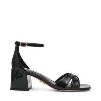Steve Madden Fergie Sandal BLK PATENT