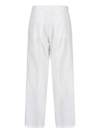 Auralee Mens Trousers White Cotton