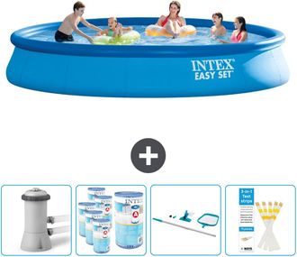 Intex Piscina Easy Set Redonda - 457x84 Cm - 7-piezas Scb94