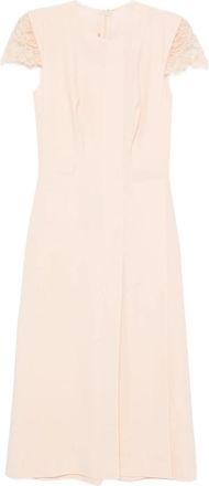 Ermanno Scervino Lace-trimmed Shift Dress