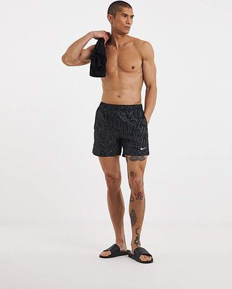 Nike 5 Inch Printed Volley Swim Shorts