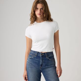 Levi's Essential Baby Tee - Womens - XS - White