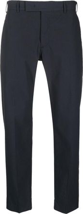 Pantaloni Torino cropped chino trousers - men - Elastane/Cotton - 46 - Blue