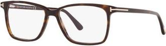 Tom Ford 55mm Irregular optical glasses in Brown at Nordstrom