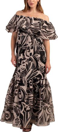 Trina Turk Flowery Dress