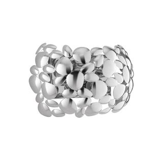 Netlighting DIONISO 2 Light Wall Light Chrome 30x19x15cm in Silver | Size: 30 x 19 x 15 cm