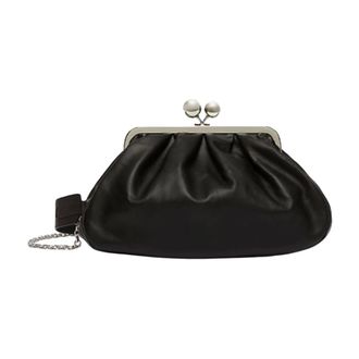 Max Mara Tassen, Dames, Zwart, ONE Size, Polyester, Pasticcino Bag Medium