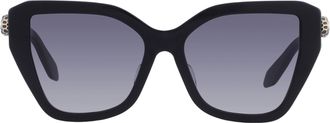 Bulgari Serpenti Grey Gradient Butterfly Ladies Sunglasses BV40033F 01B 56