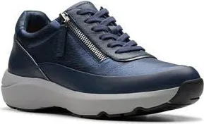 Clarks Tivoli Zip Sneaker in Navy Combi at Nordstrom Rack, Size 9.5