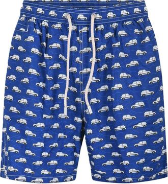 MC2 Saint Barth Lighting Micro Fantasy Swimsuit Ultralight - male - MC2 Saint Barth - Beachwear - Blue - XL - Swimwear