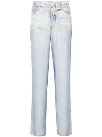 Diesel Pantaloni dritti - Blu