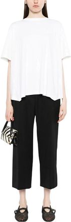 Jacquemus White Round Neck T-Shirt