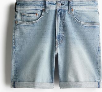 H&M Slim Denimshorts - Blue
