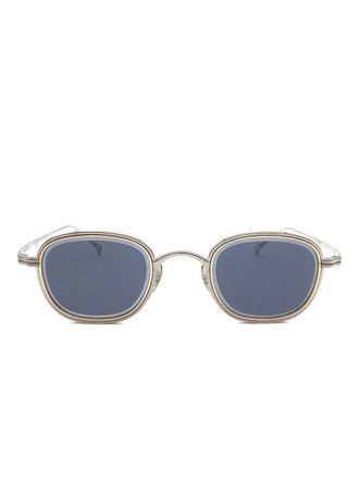 Kame ManNen square-frame sunglasses - Grey