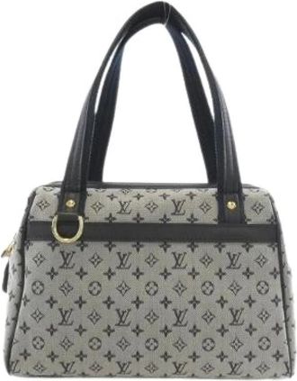 Louis Vuitton Pre-owned Monogram Mini Josephine Borsa in Tela - - Pre-owned - Donna - Grigio - ONE SIZE