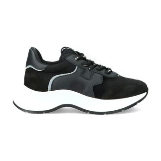 Hogan Sneakers, female, Multicolor, Size: 5 US Panelled Lace-up Sneakers