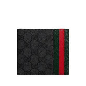 Gucci Bifold Wallet With Web Card Slots
