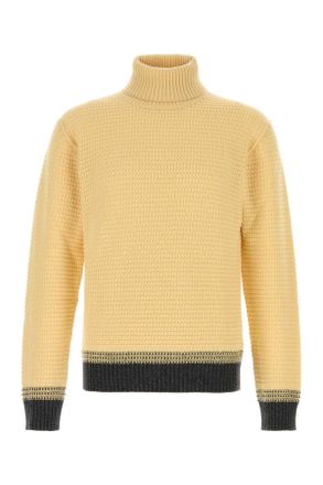 Ermenegildo Zegna Yellow Cashmere Sweater