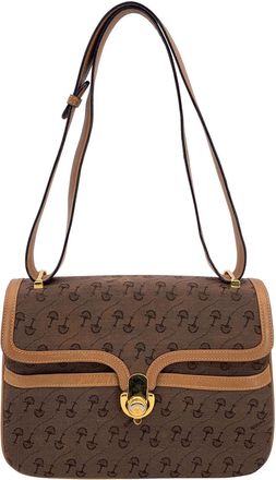 Gucci Gucci Vintage stoffen schoudertas
