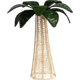 Coro Cora Palm Tree Candle Holder in Large Dark Green at Nordstrom