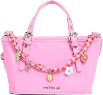 Madden Girl Bandanna Charm Mini Tote Bag in Orchid at Nordstrom Rack