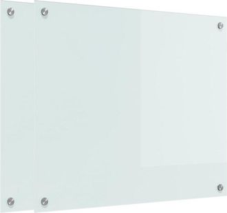 vidaXL Salpicadero De Cocina 2 Pcs 70 X 60 Cm Vidrio Templado Vidaxl