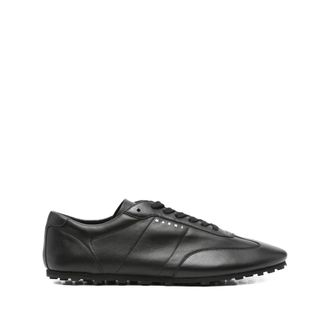 Marni Softy Leather Lace-up Sneakers