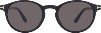 Tom Ford Prescott-02 Smoke Oval Mens Sunglasses FT1331 01A 51