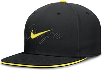 Nike Oregon Pro Nike Mens Dri-FIT College Fitted Hat in Black | NC1100AUON-A2C