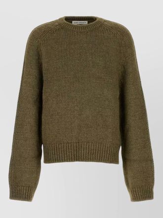 Our Legacy wool silk crew neck textured sweater