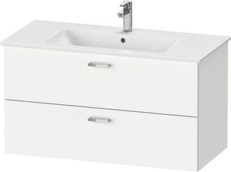 Duravit Duravit - Mueble De Lavabo Xbase Colgado En La Pared W:100 Cm Con 2
