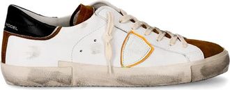 Philippe Model Sneakers Prsx Tennis - Heren - Sneakers - Wit - 40 EU - Katoen - Schoenen
