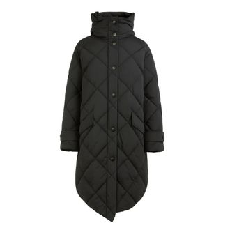 Tatras Jassen, Dames, Zwart, M, Leer, Down Parka
