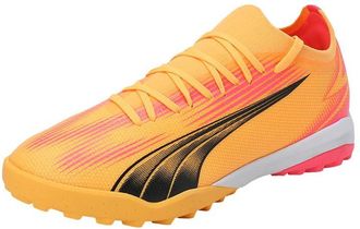 Puma Mens Ultra Match Tt Soccer Shoe, Sun Stream-black-sunset Glow, 10 UK