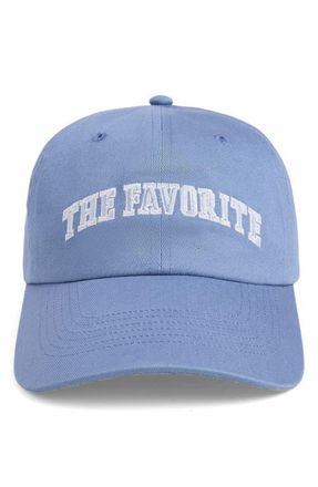 Favorite Daughter The Favorite Adjustable Baseball Cap in Sea Blue at Nordstrom