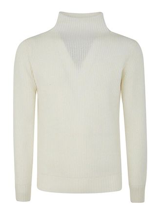 FILIPPO DE LAURENTIIS Crew Neck Sweater with Braid