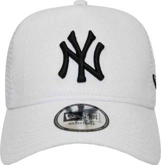New Era New Era Heren Essential New York Yankees Trucker Cap (Wit)