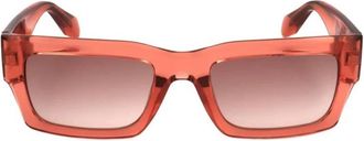 Just Cavalli Brown Gradient Rectangular Ladies Sunglasses SJC039 0VC2 54
