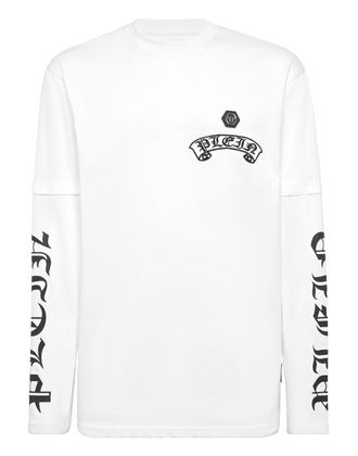 Philipp Plein T-Shirt Ronde Hals Ls