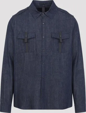 Sease Cotton Denim Overshirt