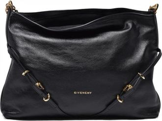 Givenchy Tassen, Dames, Zwart, ONE Size, Leer, Voyou Schoudertas