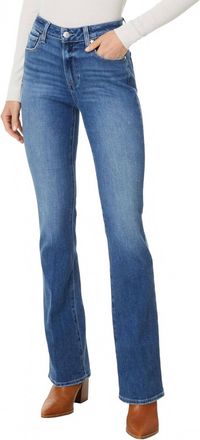 Paige Hi Rise Manhattan Boot Cut Jeans In Beloved