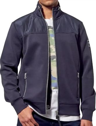 Kaporal Navy Heren Gilet Stijlvol Model - Heren - Vesten met rits - Blauw - S - Hoodies & sweatvesten
