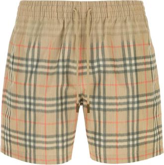 Burberry Printed Polyester Swimming Shorts