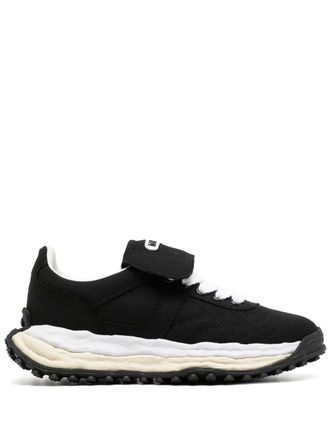 Miharayasuhiro logo-patch sneakers - unisex - Rubber/Cotton/Cotton - 45 - Black